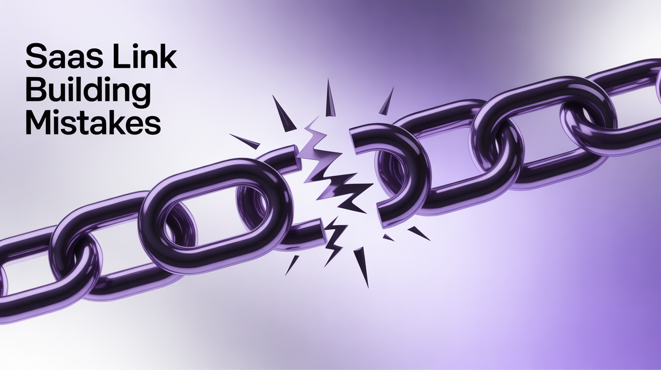 SaaS Link Building Mistakes: 8 Critical Errors to Avoid (2025)